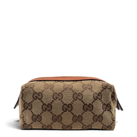 Gucci Kulturbeutel / Kosmetiktasche monogram beige – Gesamtansicht