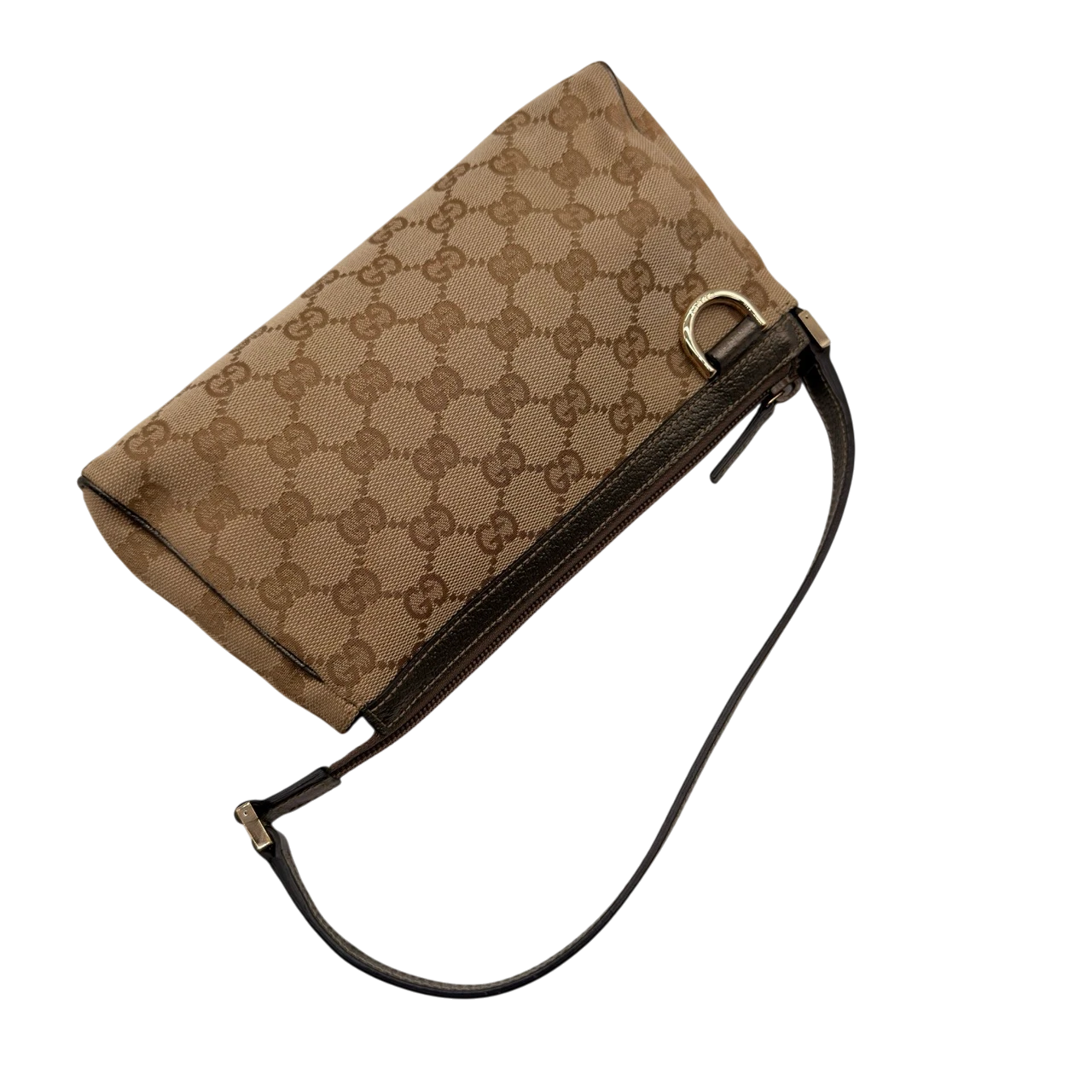 Gucci Pochette Abbey monogram beige
