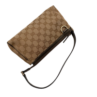 Gucci Pochette Abbey monogram beige