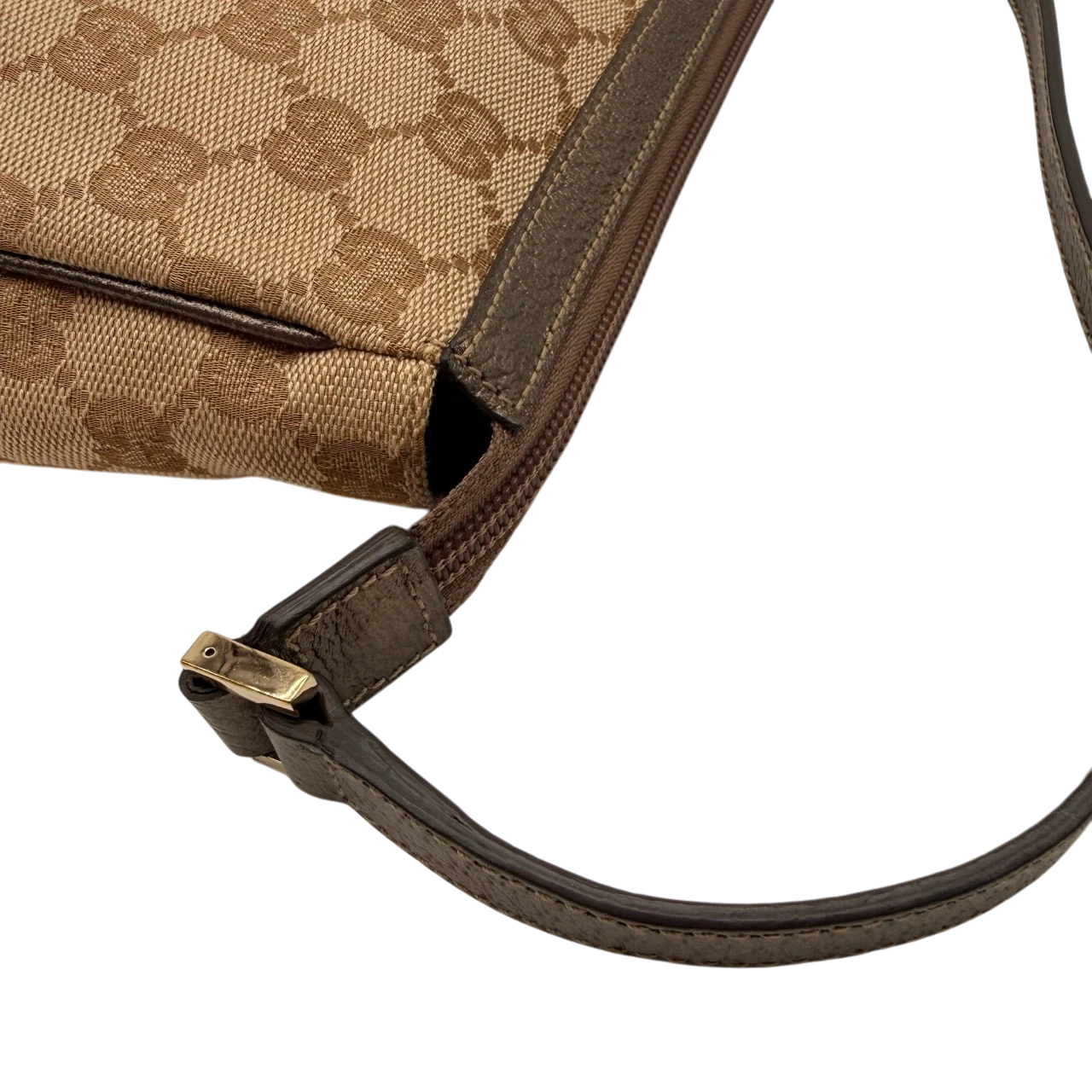 Gucci Pochette Abbey monogram beige