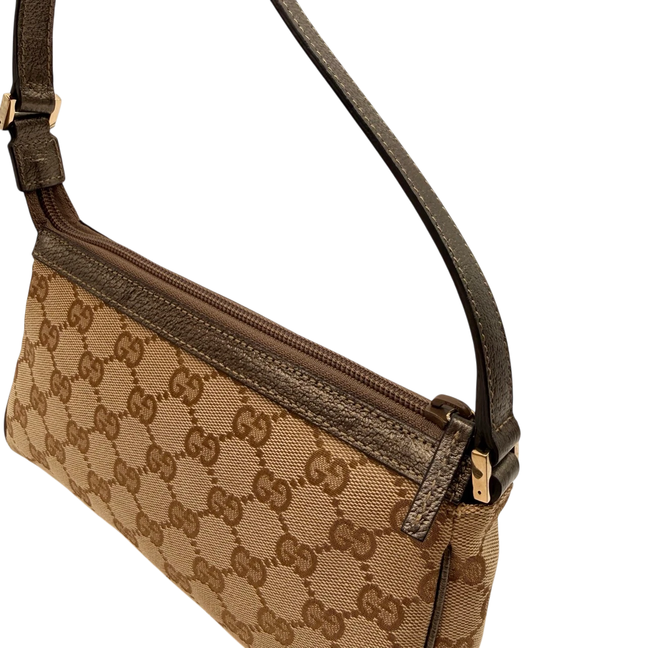 Gucci Pochette Abbey monogram beige