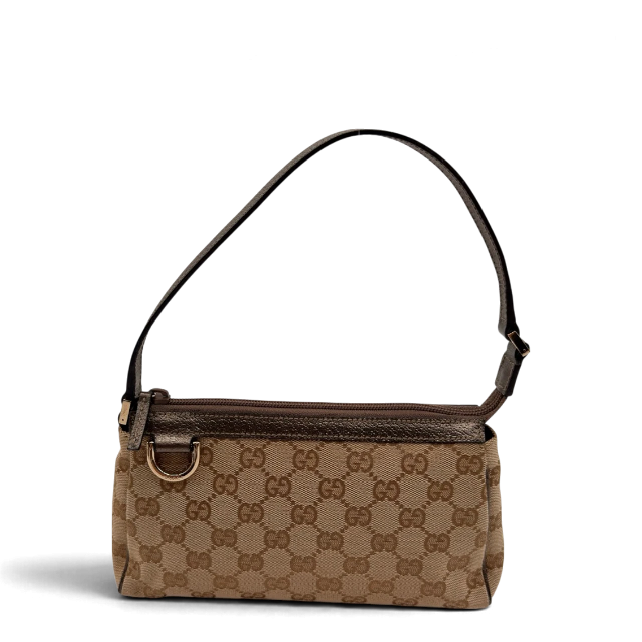 Gucci Pochette Abbey monogram beige