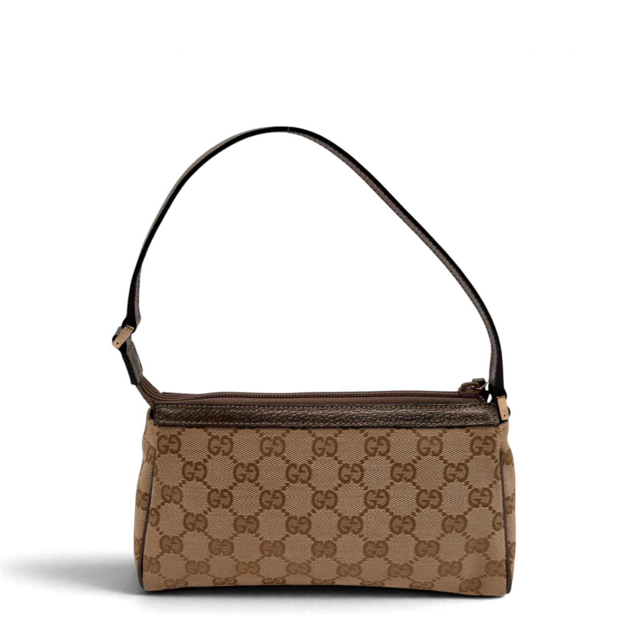 Gucci Pochette Abbey monogram beige
