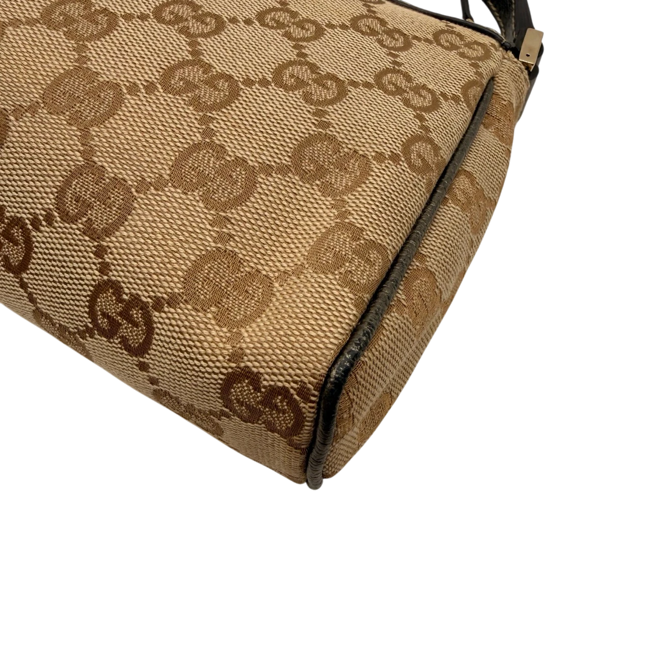 Gucci Pochette Abbey monogram beige