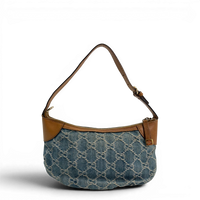 Gucci Pochette Sherry Line Denim
