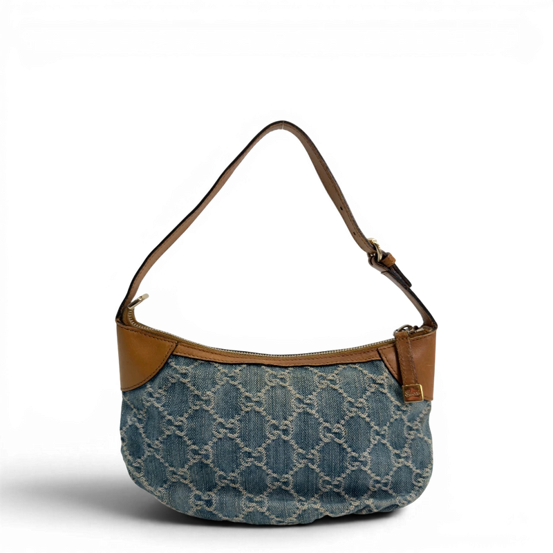 Gucci Pochette Sherry Line Denim