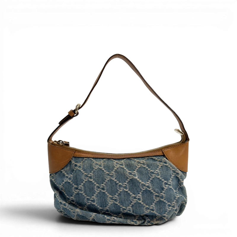 Gucci Pochette Sherry Line Denim