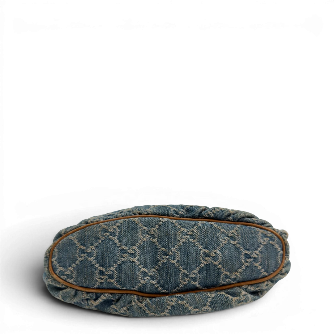 Gucci Pochette Sherry Line Denim