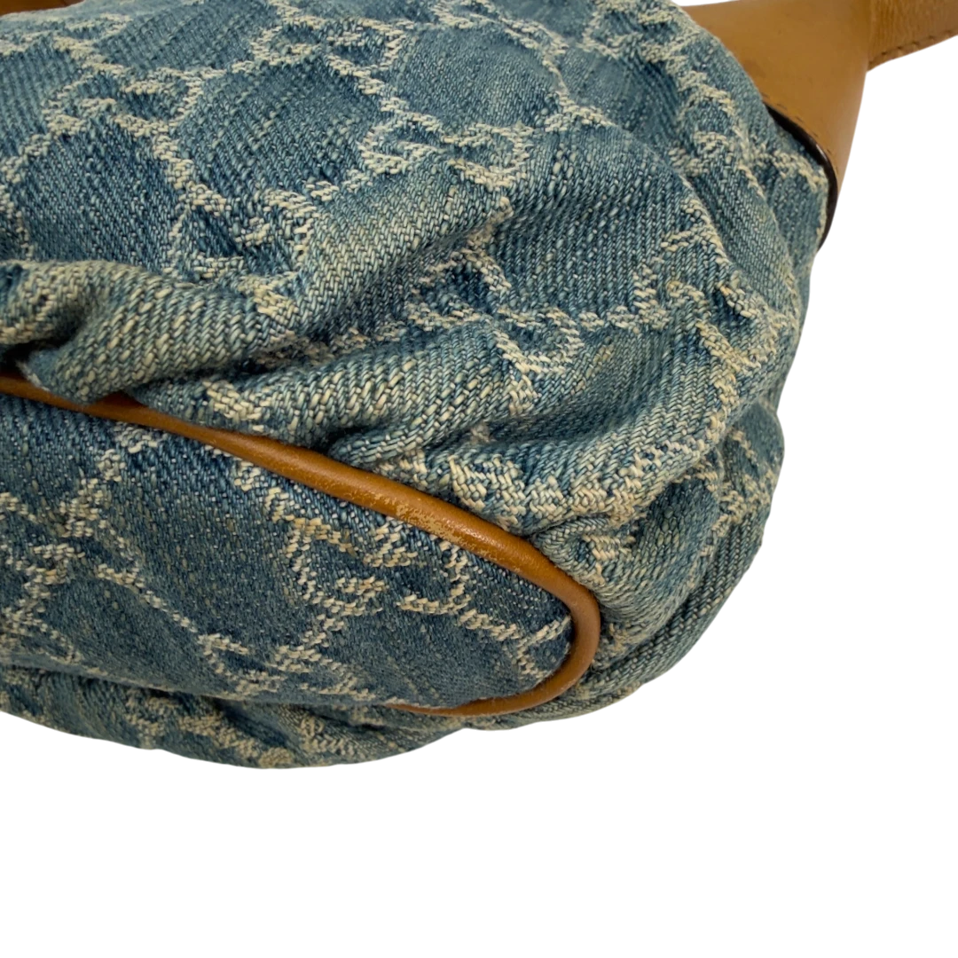 Gucci Pochette Sherry Line Denim