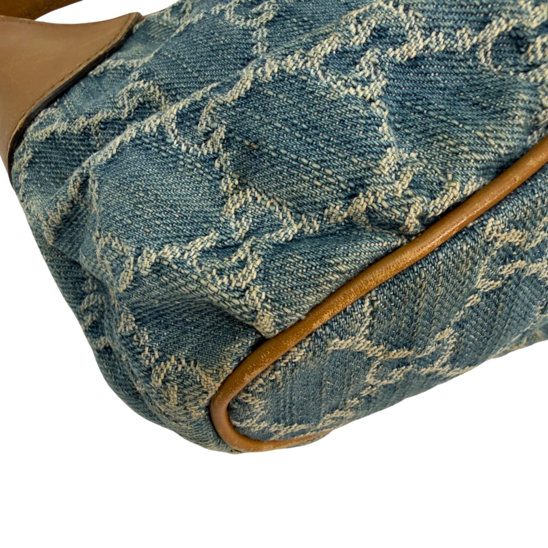 Gucci Pochette Sherry Line Denim