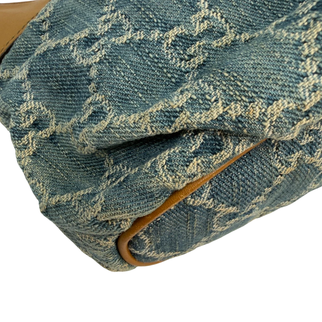 Gucci Pochette Sherry Line Denim