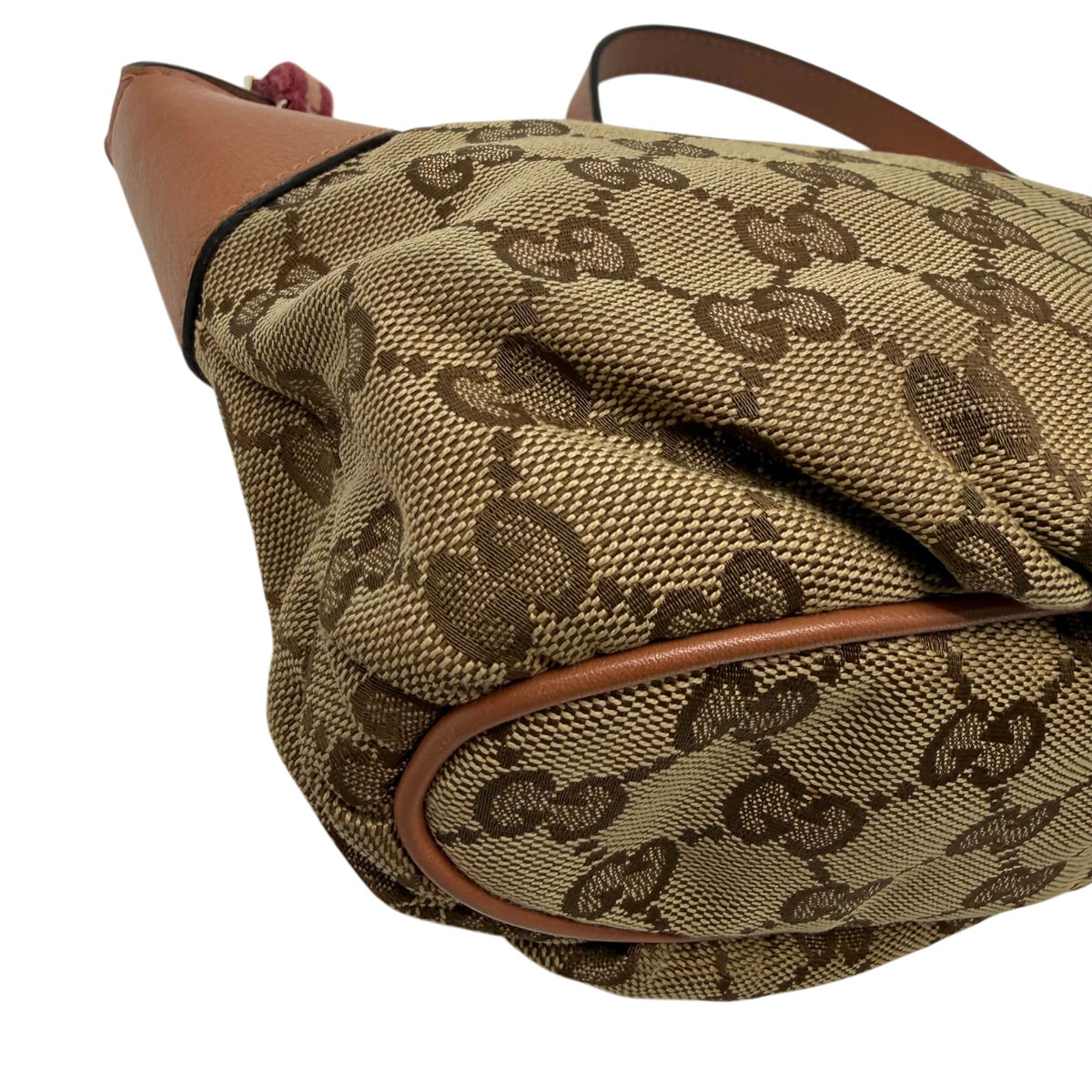 Gucci Pochette Sherry Line monogram beige