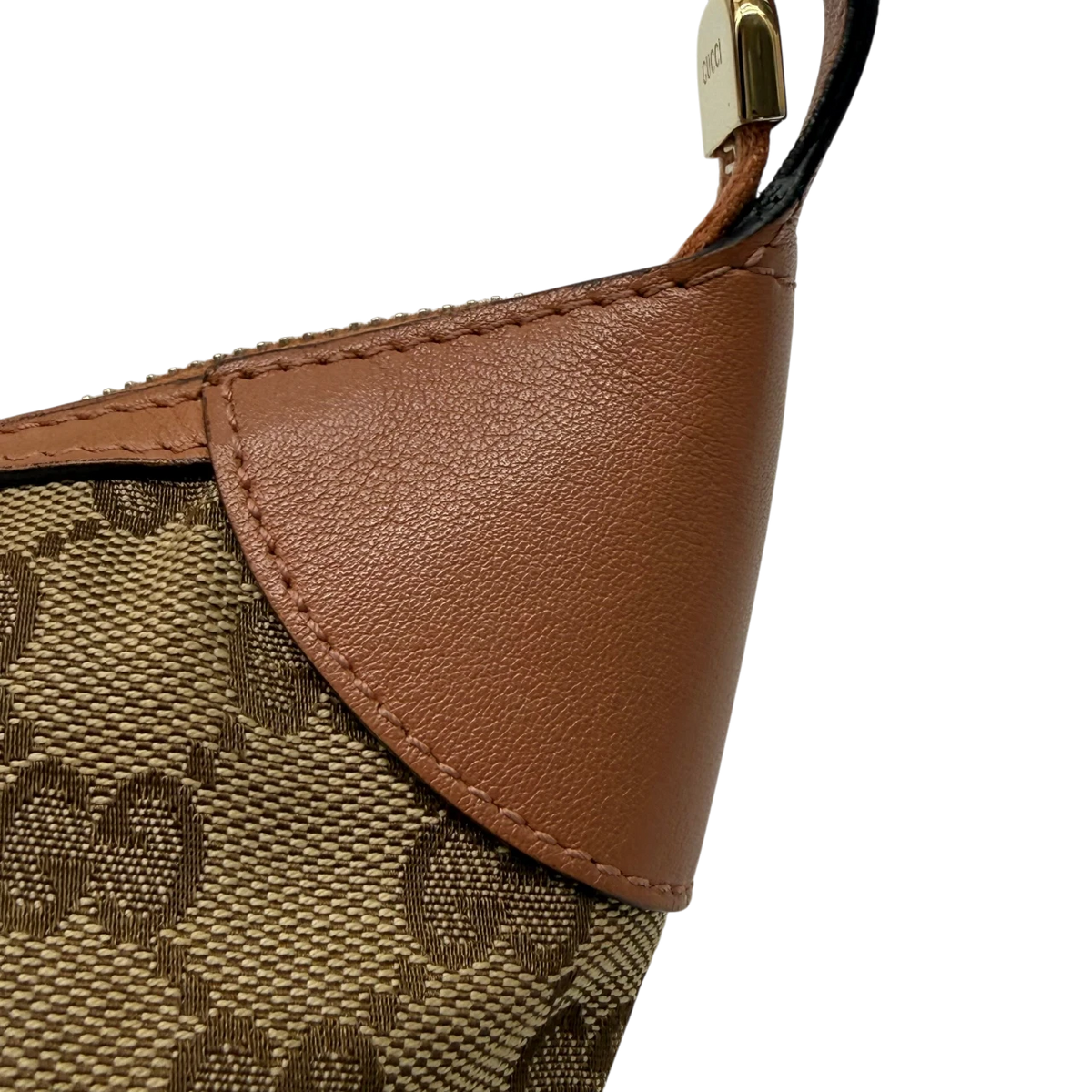 Gucci Pochette Sherry Line monogram beige