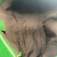 Gucci Schultertasche Horsebit 1955 monogram beige – Innenansicht
