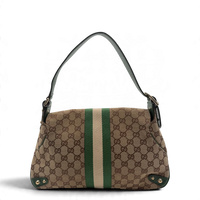 Gucci Schultertasche Horsebit 1955 monogram beige – Gesamtansicht