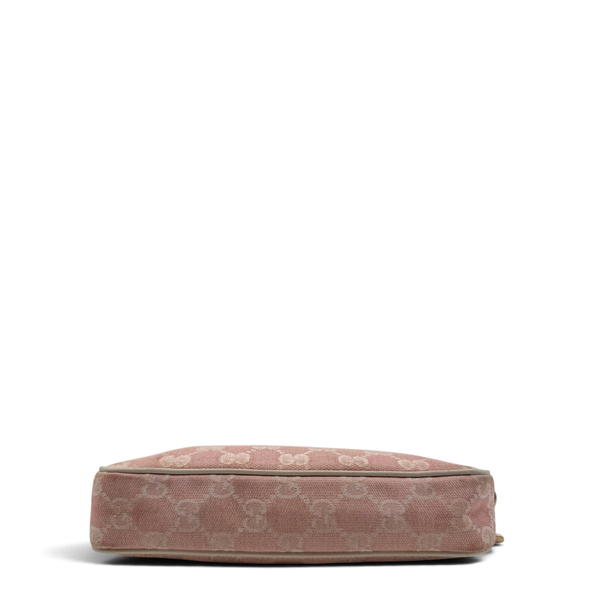 Gucci Pochette mit Charms monogram rosa – Unterseite