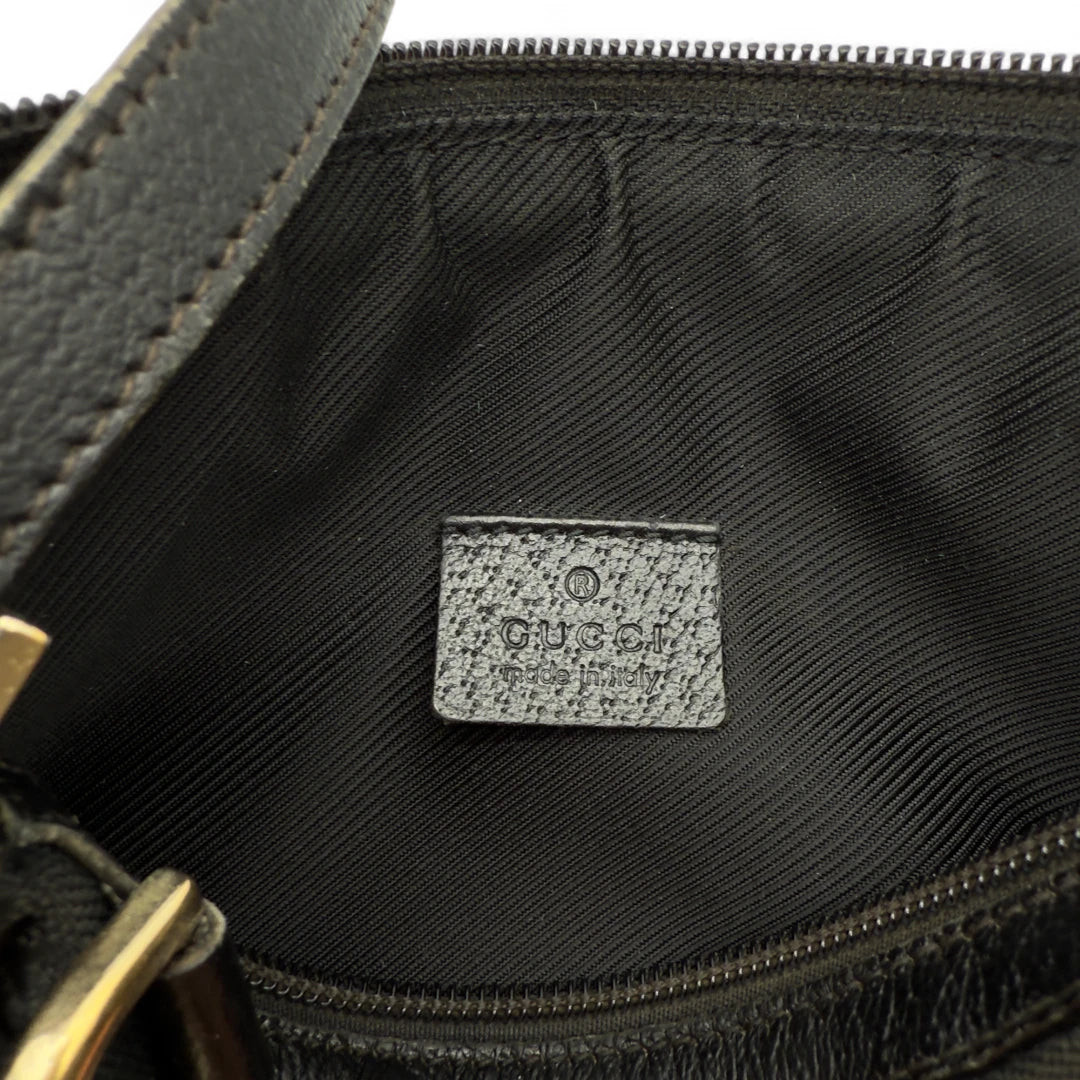Gucci Pochette monogram black