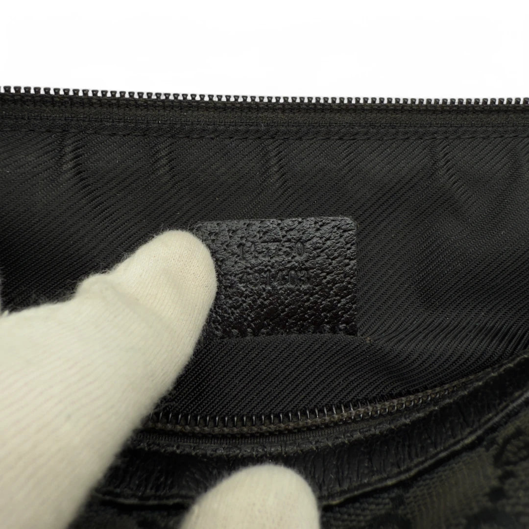 Gucci Pochette monogram black