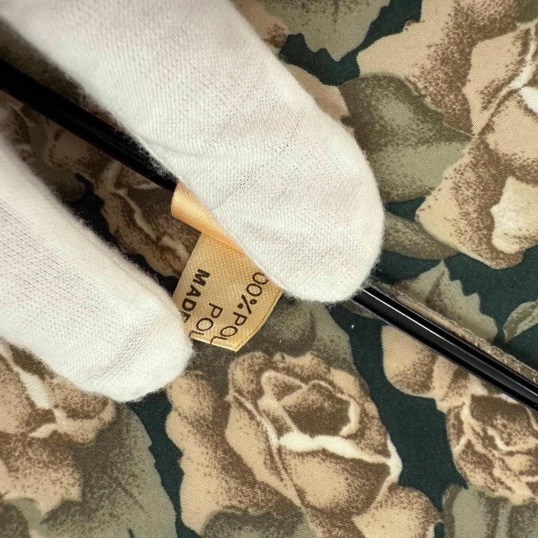 Gucci Regenschirm weiße Rosen Muster