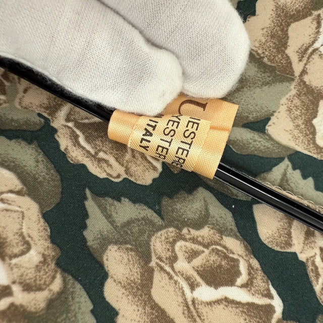 Gucci Regenschirm weiße Rosen Muster