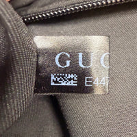 Gucci Reisetasche 50 mit Umhängegurt monogram aus Nylon schwarz