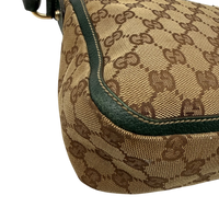 Gucci Schultertasche Abbey monogram beige – Ecken im Detail