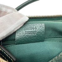 Gucci Schultertasche Abbey monogram beige – Seriennummer im Detail