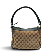 Gucci Schultertasche Abbey monogram beige – Gesamtansicht