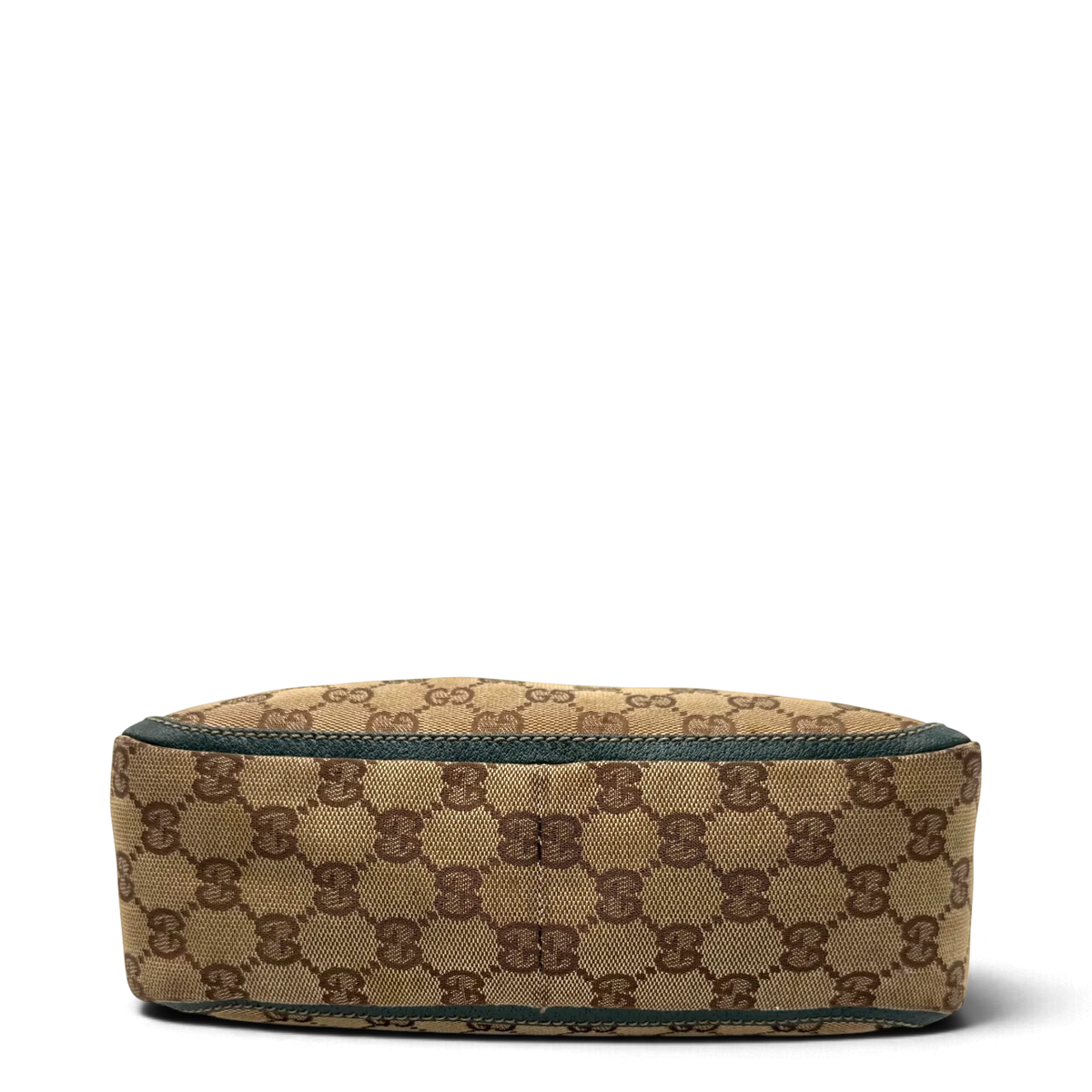 Gucci Schultertasche Abbey monogram beige – Unterseite