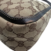 Gucci Schultertasche Abbey monogram beige – Ecken im Detail