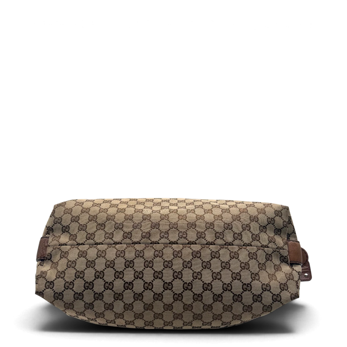 Gucci Schultertasche Bamboo Bar monogram beige
