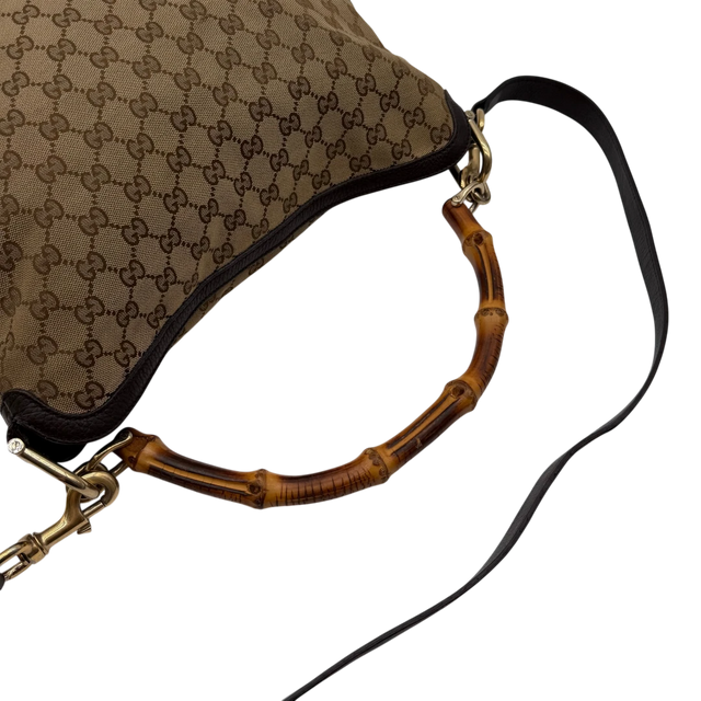 Gucci Schultertasche Bamboo