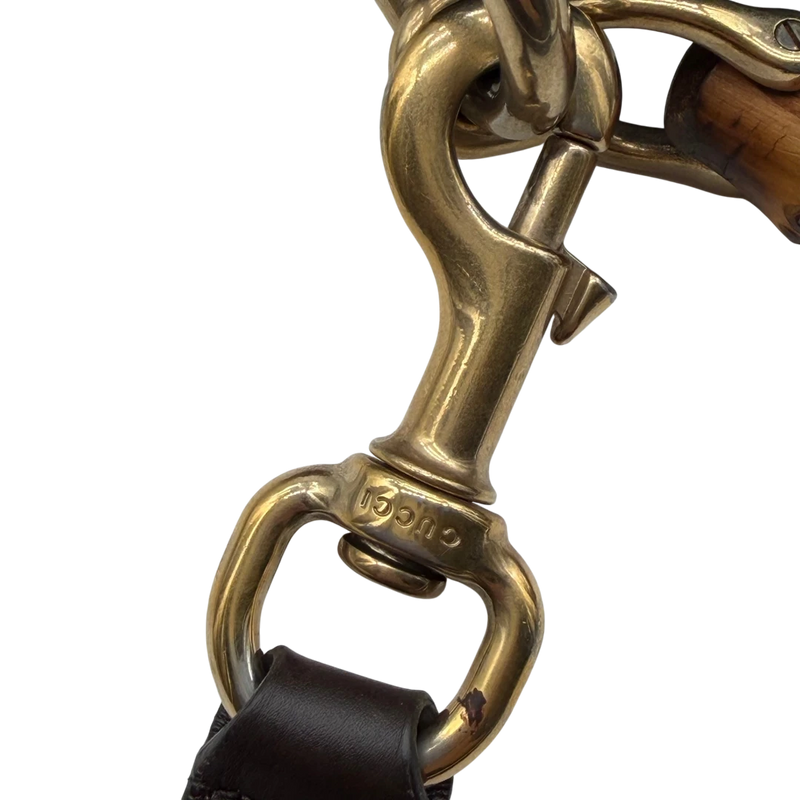 Gucci Schultertasche Bamboo