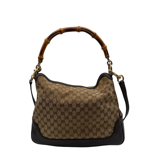 Gucci Schultertasche Bamboo