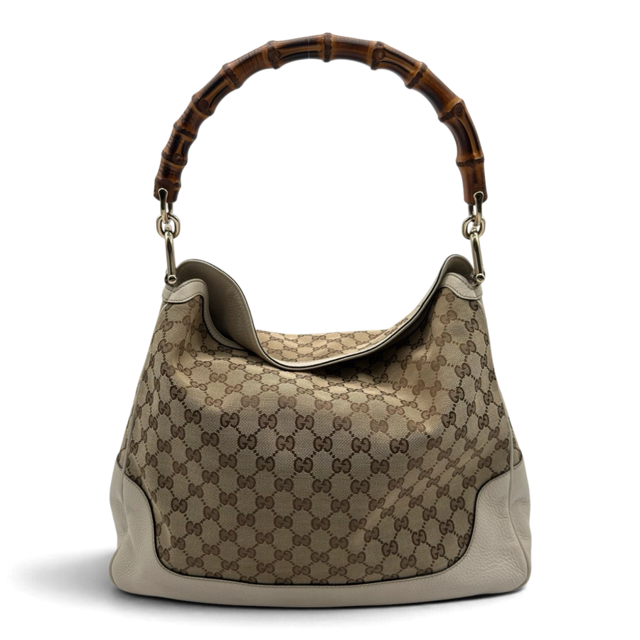 Borsa a spalla Gucci Bamboo