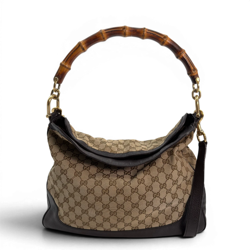 Gucci Schultertasche Bamboo