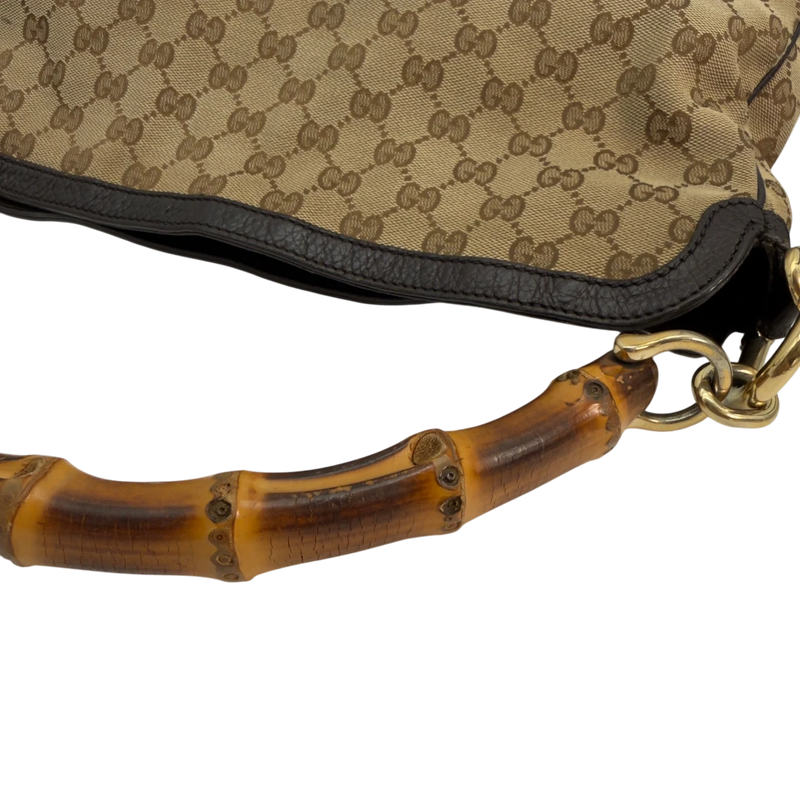 Gucci Schultertasche Bamboo