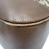 Gucci Schultertasche Bree Hobo monogram beige