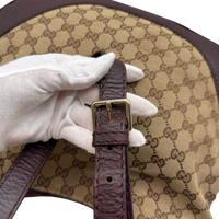 Gucci Shoulder Bag Charlotte Hobo monogram beige