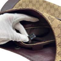 Gucci Shoulder Bag Charlotte Hobo monogram beige