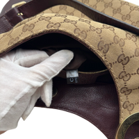 Gucci Shoulder Bag Charlotte Hobo monogram beige