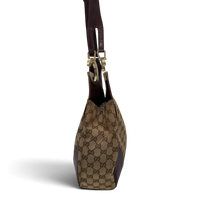 Gucci Shoulder Bag Charlotte Hobo monogram beige