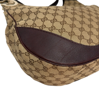 Gucci Shoulder Bag Charlotte Hobo monogram beige
