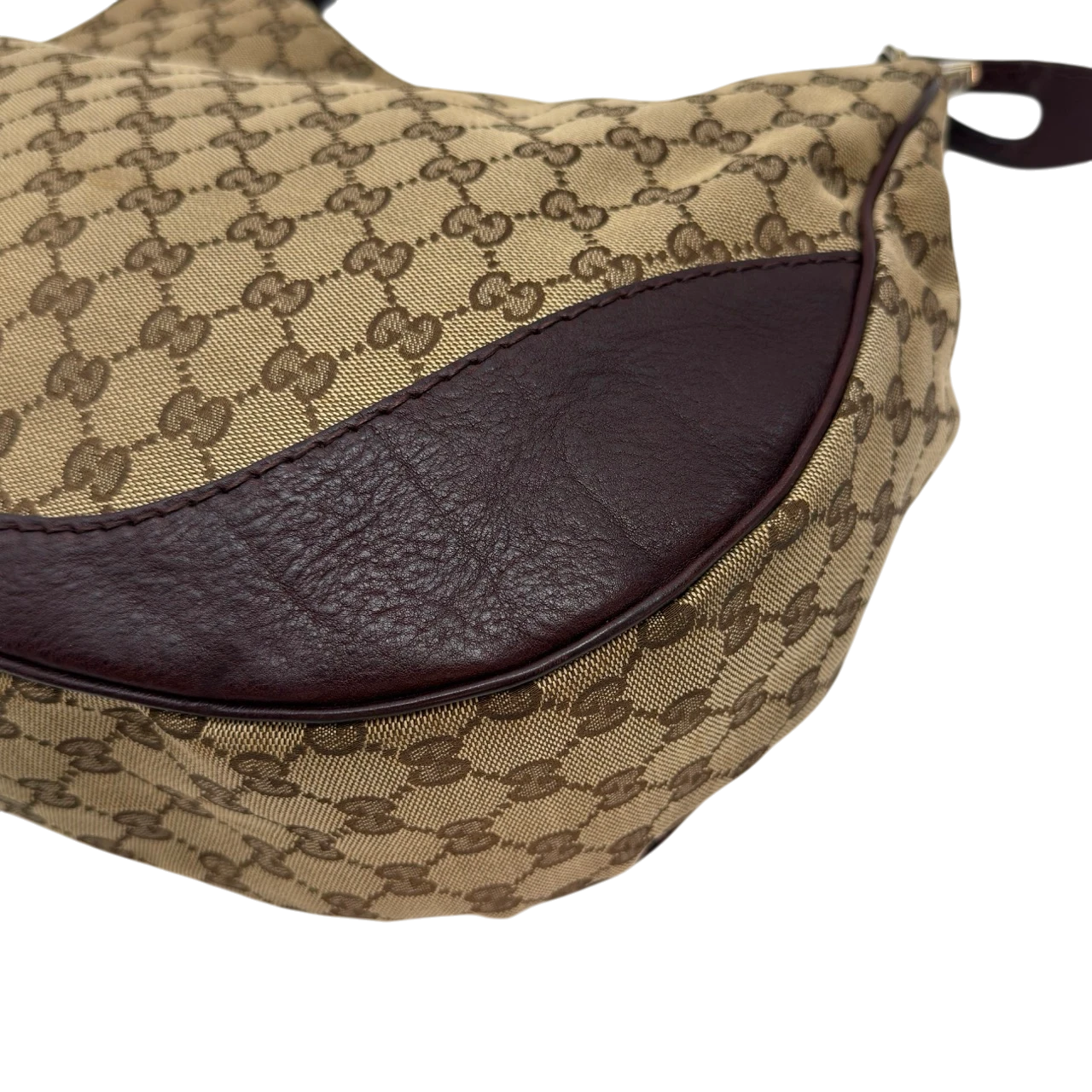 Gucci Shoulder Bag Charlotte Hobo monogram beige