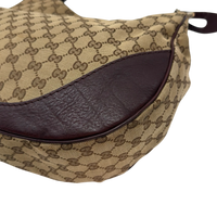 Gucci Shoulder Bag Charlotte Hobo monogram beige