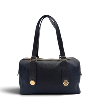 Gucci Schultertasche Charmy Boston monogram schwarz – Gesamtansicht