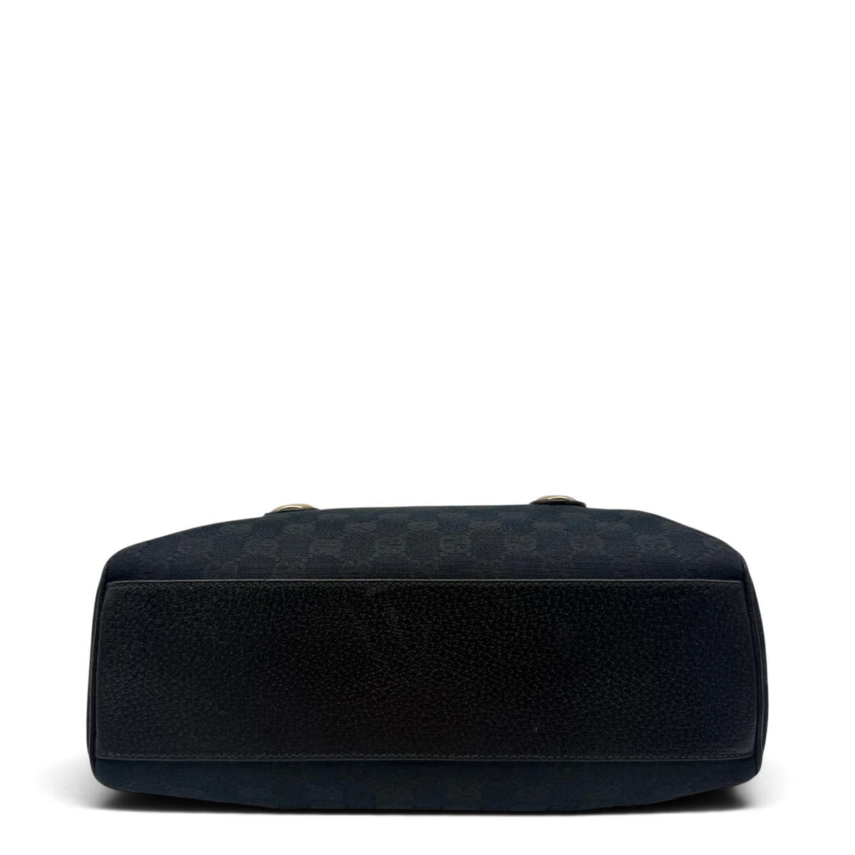 Gucci Schultertasche Charmy Boston monogram schwarz – Unterseite