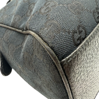 Gucci Schultertasche Charmy Boston monogram schwarz – Ecken im Detail