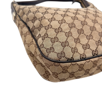Gucci Schultertasche Charmy Eclipse Hobo monogram beige