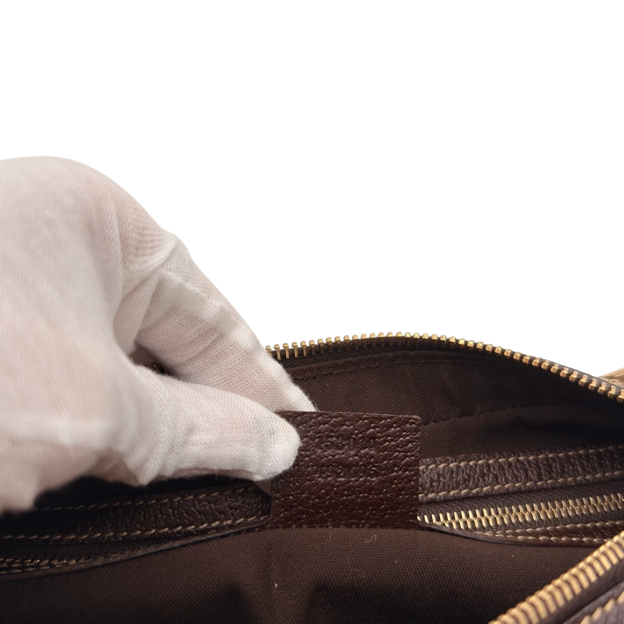 Gucci Schultertasche Charmy Eclipse Hobo monogram beige